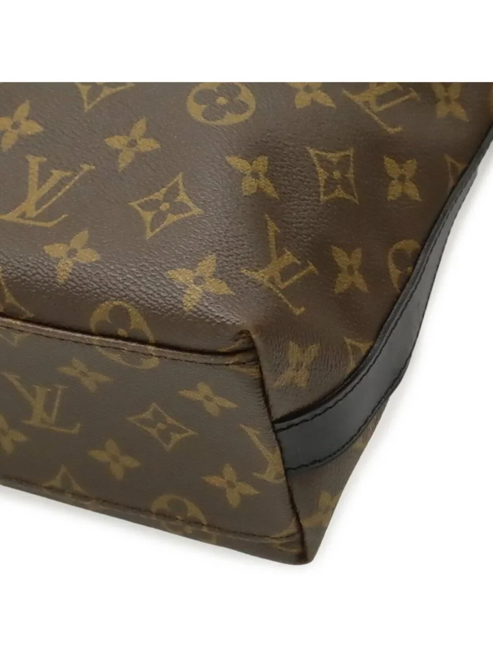Louis Vuitton Monogram Macassar Kitan Tote 2-Way Shoulder Bag